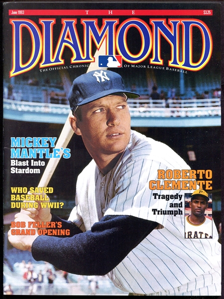 1993 The Diamond Magazine Issue #1 Mickey Mantle