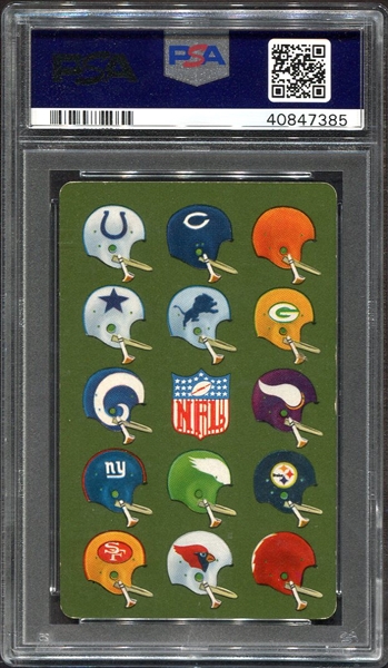 1963 Stancraft Jim Brown 10 of Hearts PSA 5 Looks Nicer!