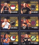 2001 Fleer WWF Championship Clash Piece of the Champion Inserts 11 of 13 w/SPs