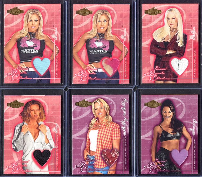 2001 Fleer WWF Championship Clash Divas Private Collection Inserts