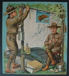 1913 Bordens Peerless Evaporated Milk Boy Scout Premium