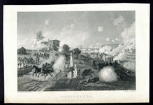 1860s/70s Gettysburg Abbotts Civil War Lithograph by Thomas Nast & J. C. McRae