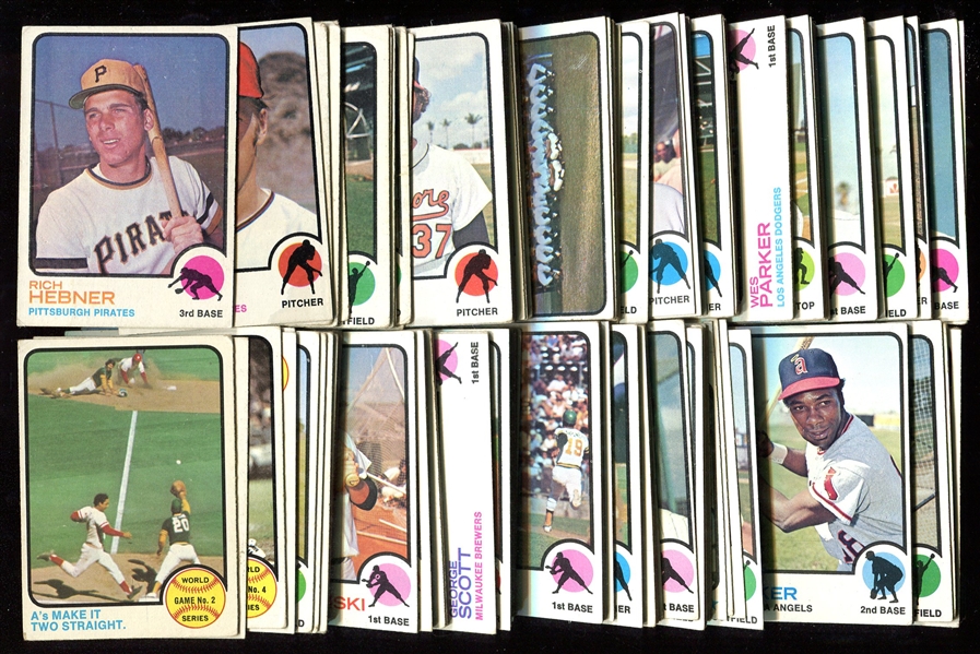 1973 Topps 230 Different w/HOFers
