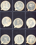 1933 Dixie Lids Complete Set of 24 All With Original Wax Paper
