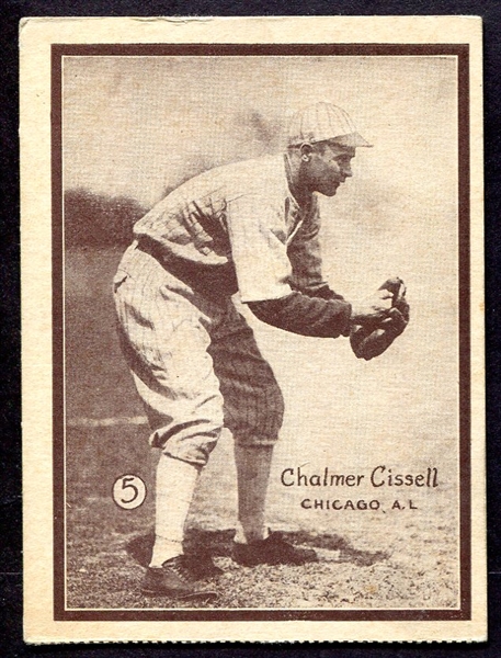 W517 #5a Chalmer Cissell Chicago White Sox