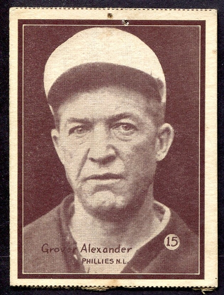 W517 #15 Grover Alexander Philadelphia Phillies