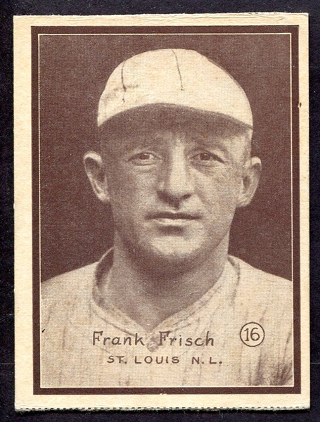 W517 #16 Frank Frisch St. Louis Cardinals
