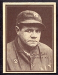 W517 #20 Babe Ruth Portrait New York Yankees