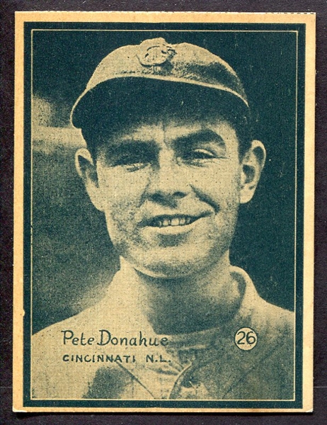 W517 #26 Pete Donahue Cincinnati Reds