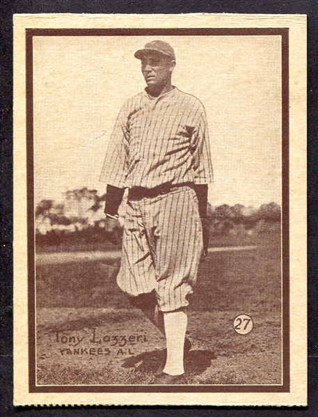 W517 #27 Tony Lazzeri New York Yankees