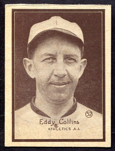 W517 #52 Eddy Collins Philadelphia Athletics