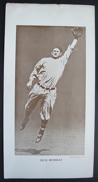 M113 Baseball Magazine 1913 Jack "Red" Murray New York Giants