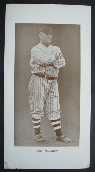 M113 Baseball Magazine 1913 John McGraw New York Giants Manager