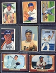 1951-1955 Bowman Lot of 16 Different w/Stars