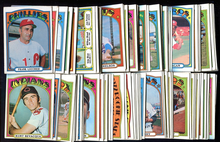 1972 Topps Lot of Approximately 300