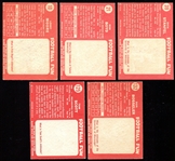 1958 Topps Lot of 35 Different