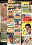 1950-1957 Topps & Bowman Lot of 54 Different w/HOFers