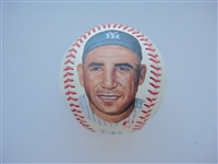 Yogi Berra Autographed Hand Painted Baseball by Erwin Sadler