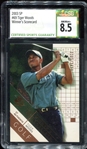 2003 SP #69 Tiger Woods Winners Scorecard CSG 8.5