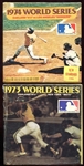 1973 & 1974 World Series MLB 8mm Films In Sealed Boxes