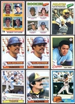 1977-1991 Lot of 50+ Stars & HOFers w/Rookie Cards