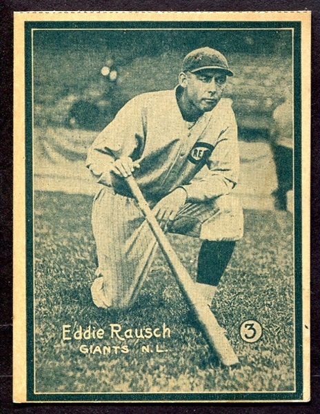 W517 #3 Ed Rausch(Roush) New York Giants
