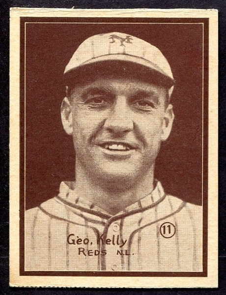 W517 #11 George Kelly Cincinnati Reds