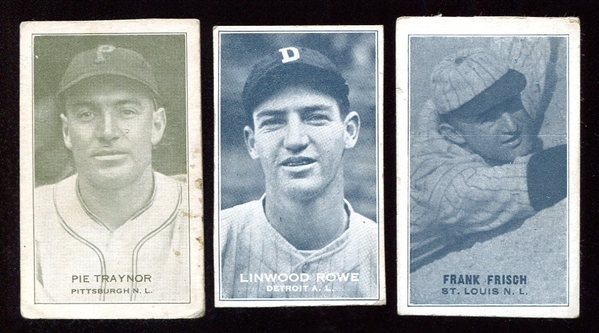 1935 Exhibits Four-on-One Singles