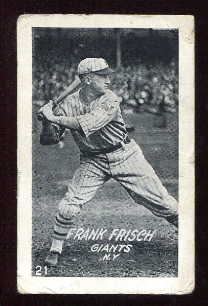 W503 #21 Frank Frisch New York Giants