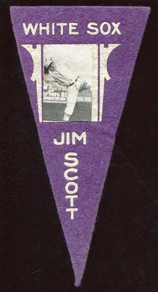 1916 BF2 Pennant Jim Scott Chicago White Sox
