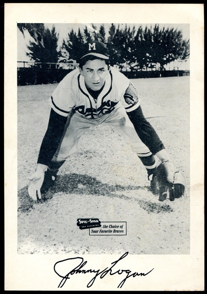 1953-57 Spic and Span Photo Premium Johnny Logan