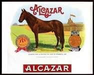 1920s Alcazar Cigar Label