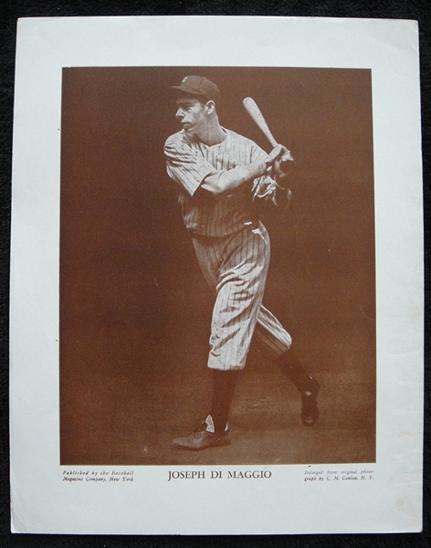 M114 Baseball Magazine Joe Di Maggio