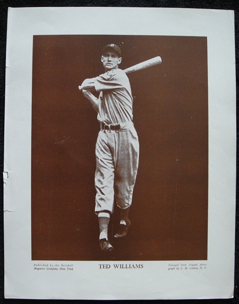 M114 Baseball Magazine Ted Williams