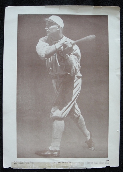 M113 1917 Baseball Magazine Oscar "Happy" Felsch
