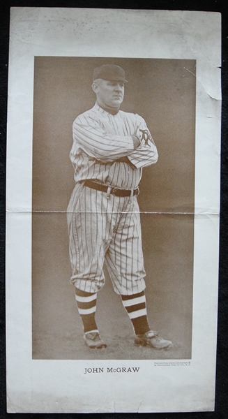 M113 1913 Baseball Magazine John McGraw New York Giants