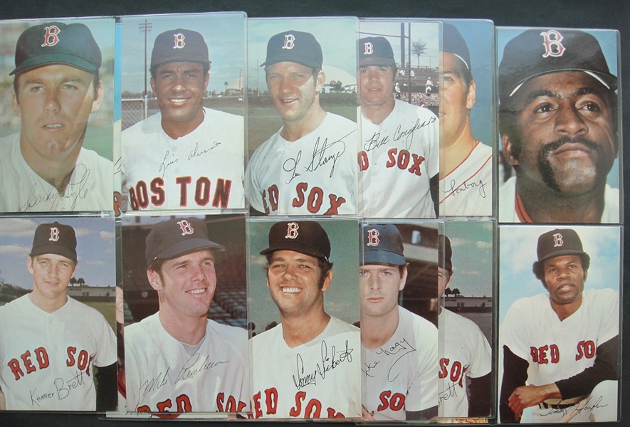 Boston Red Sox Team Issued Photos 1973-1978 39 Different