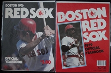 1976 & 1979 Boston Red Sox Yearbooks