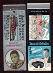 Pair of Jack Dempsey Matchbook Covers 1940s-50s