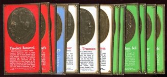 1965 Topps Embossed Presidents & Famous Americans Complete Set