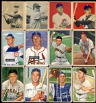 1948-1953 Bowman Lot of 20 Different