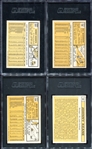 1963 Topps Lot of 4 SGC Graded