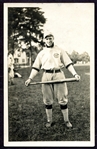 Early 1900s Baseball Player w/Bat RPPC