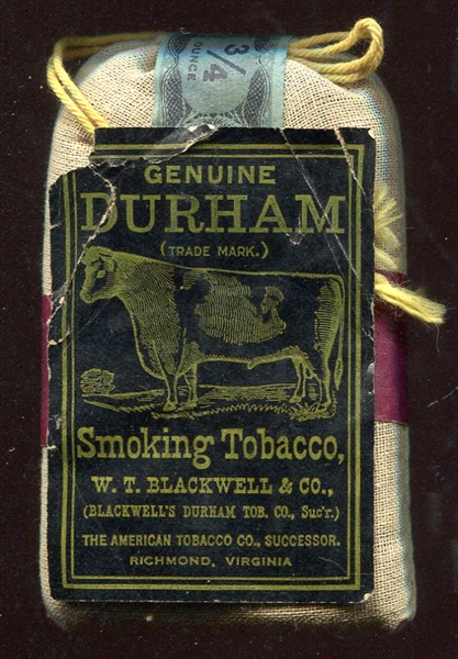 Bull Durham Smoking Tobacco Pouch Unopened