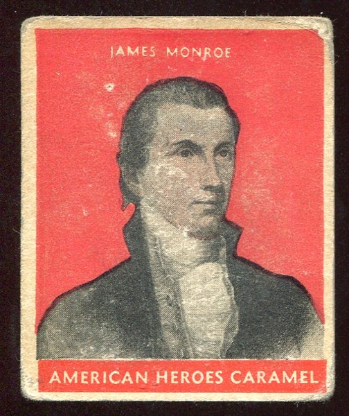 R114 1932 U. S. Caramel President James Monroe
