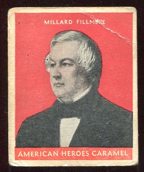 R114 1932 U. S. Caramel President Millard Fillmore