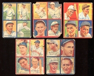 1935 Goudey Lot of 5 Different