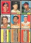 1961 Topps Lot of 23 w/HOFers & High #'s