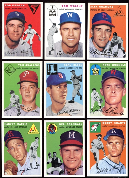 1994 1954 Topps Archive Lot of 35 w/Gold Signatures