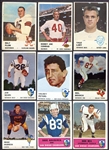 1960-63 Fleer Football Lot of 14 Different w/HOFers